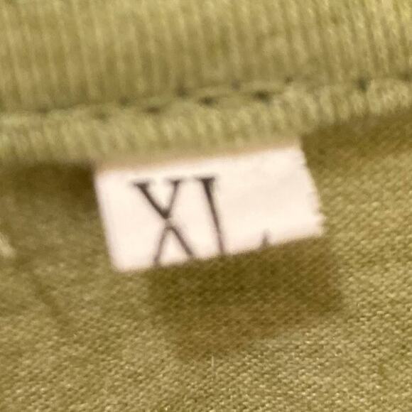 Sunflower Rainbow Peace Green Long-Sleeve T-Shirt Size XL EUC - Picture 4 of 10